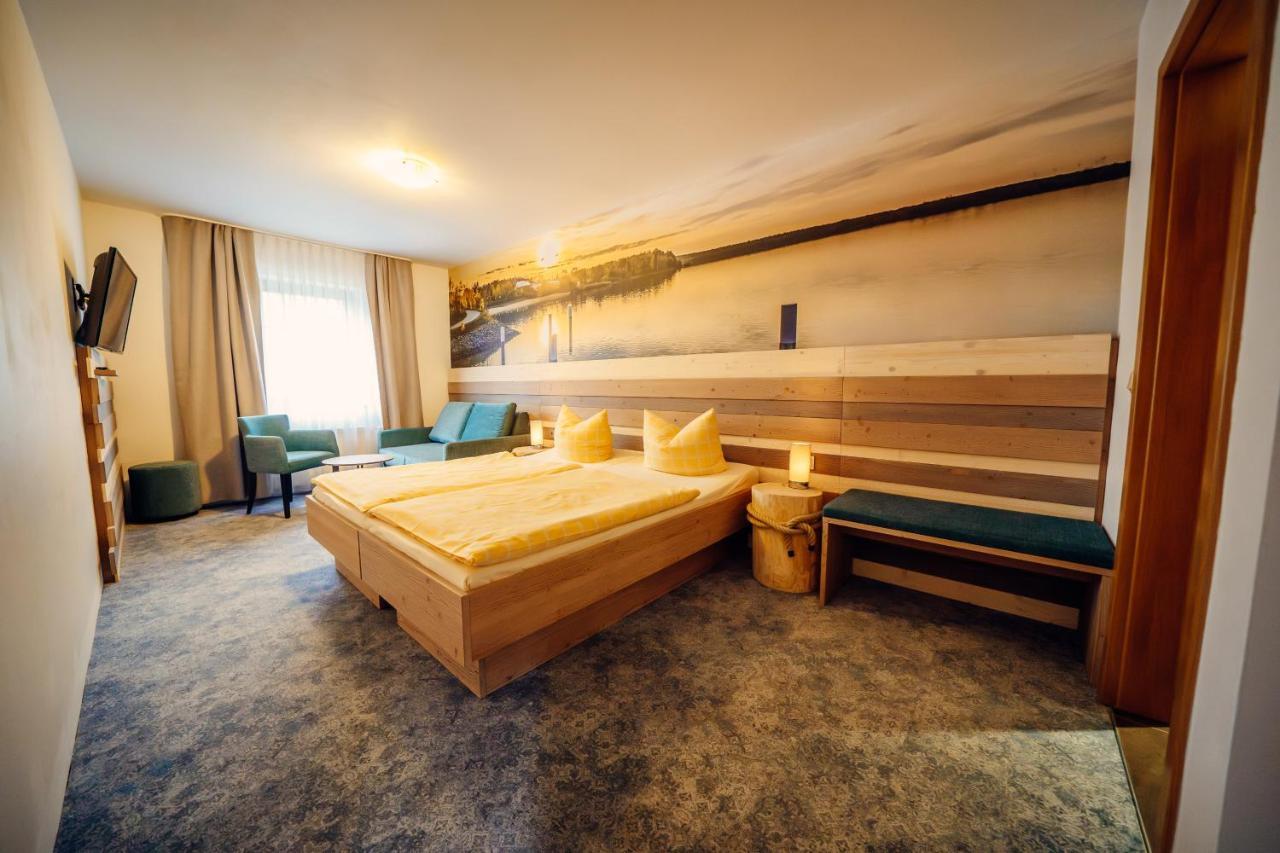 Hotel-Pension Hafemann Senftenberg Esterno foto