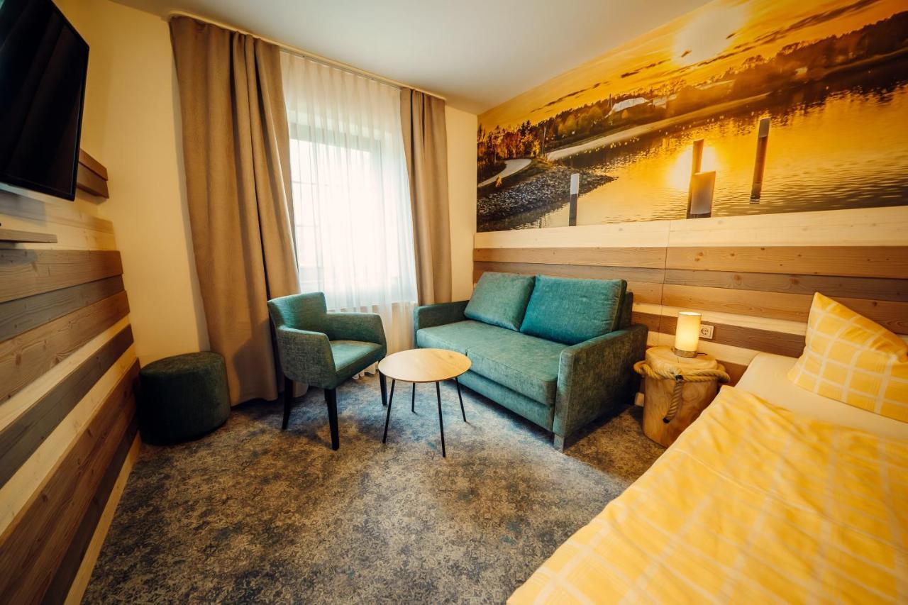 Hotel-Pension Hafemann Senftenberg Esterno foto